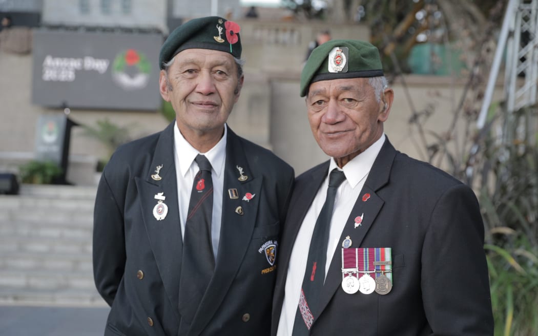 Brian Hapuku and George Maoate, Wellington Dawn Service