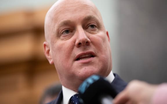 Leader of the National Party Christopher Luxon