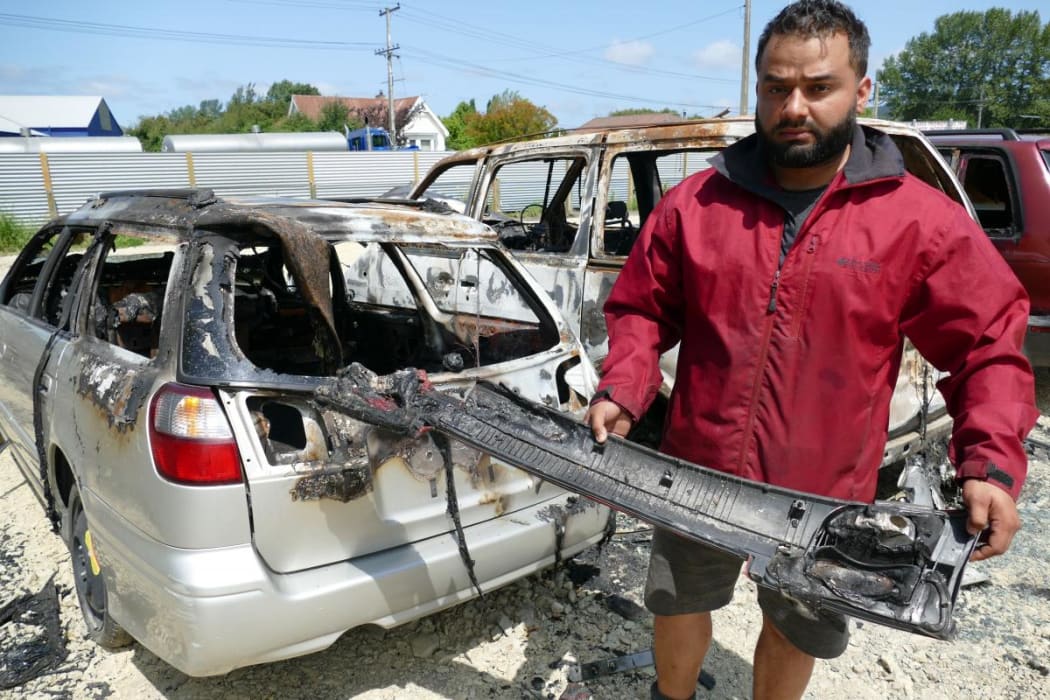 Bilal Barekzai says he has experienced more than 40 instances of property damage and theft.