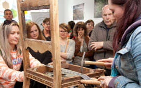 A furniture repair lesson