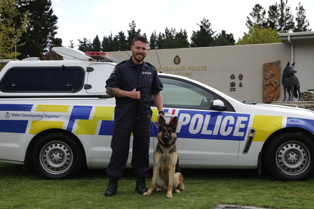 Constable Adam Johannsen has fulfilled a dream of becoming a police dog handler.
