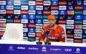 Daniel Vettori, Head Coach of Sunrisers Hyderabad at pc during match 3 of the Indian Premier League season 17 (IPL 2024) between Kolkata Knight Riders and Sunrisers Hyderabad held at the Eden gardens Stadium, Kolkata on the 23rd March 2024.

Photo by Tamal Das/ Sportzpics for IPL