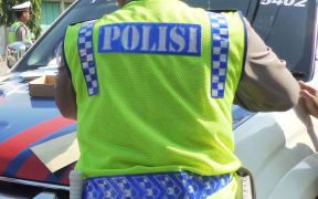 A police officer in Indonesia (file)