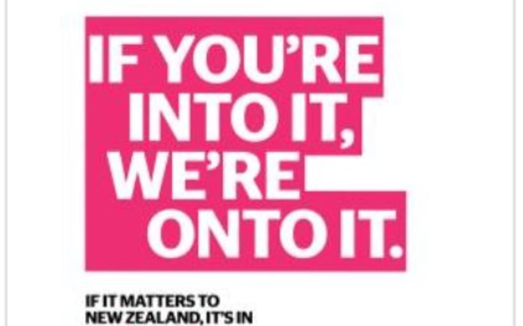 One of the Herald's new ads.