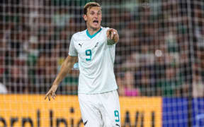 Chris Wood of New Zealand.
Mexico v New Zealand All Whites Men’s International Friendly football match at Rose Bowl Stadium, Pasadena, California, USA on Saturday 7 September 2024.
Photo credit: Jenny Chuang / www.photosport.nz