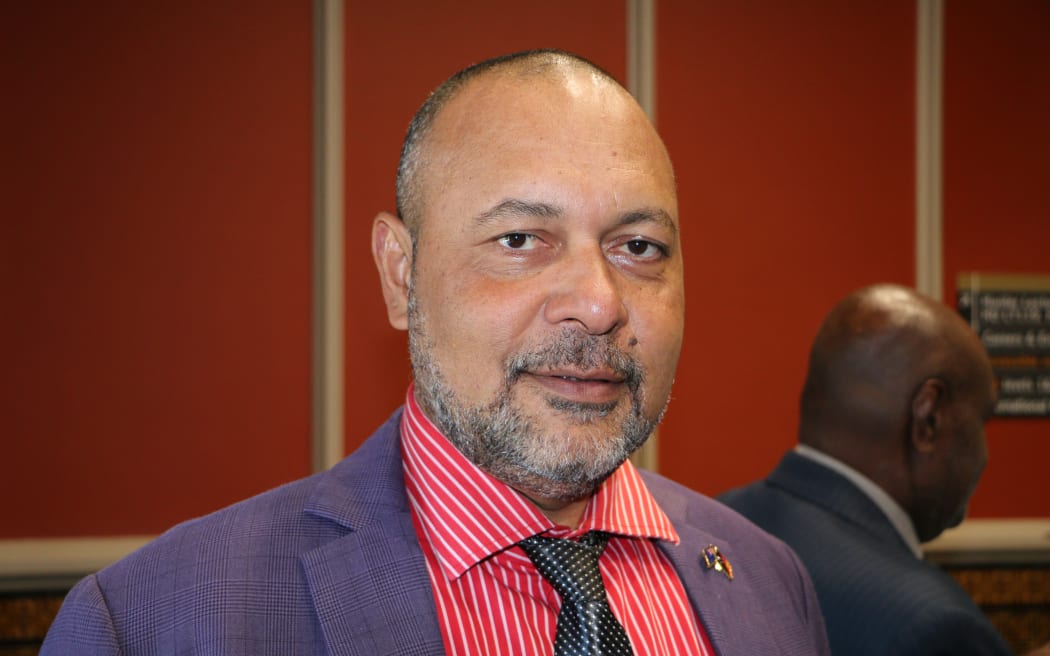 Papua New Guinea's Deputy Prime Minister Sam Basil