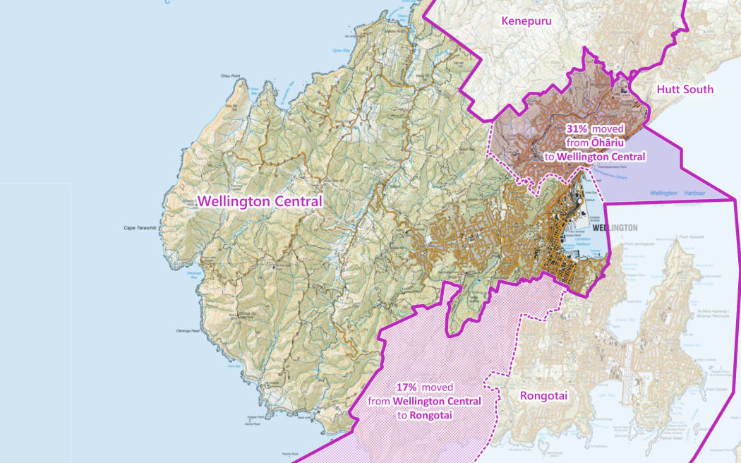 Maps of the proposed new electoral boundaries announces on 25 March, 2025.