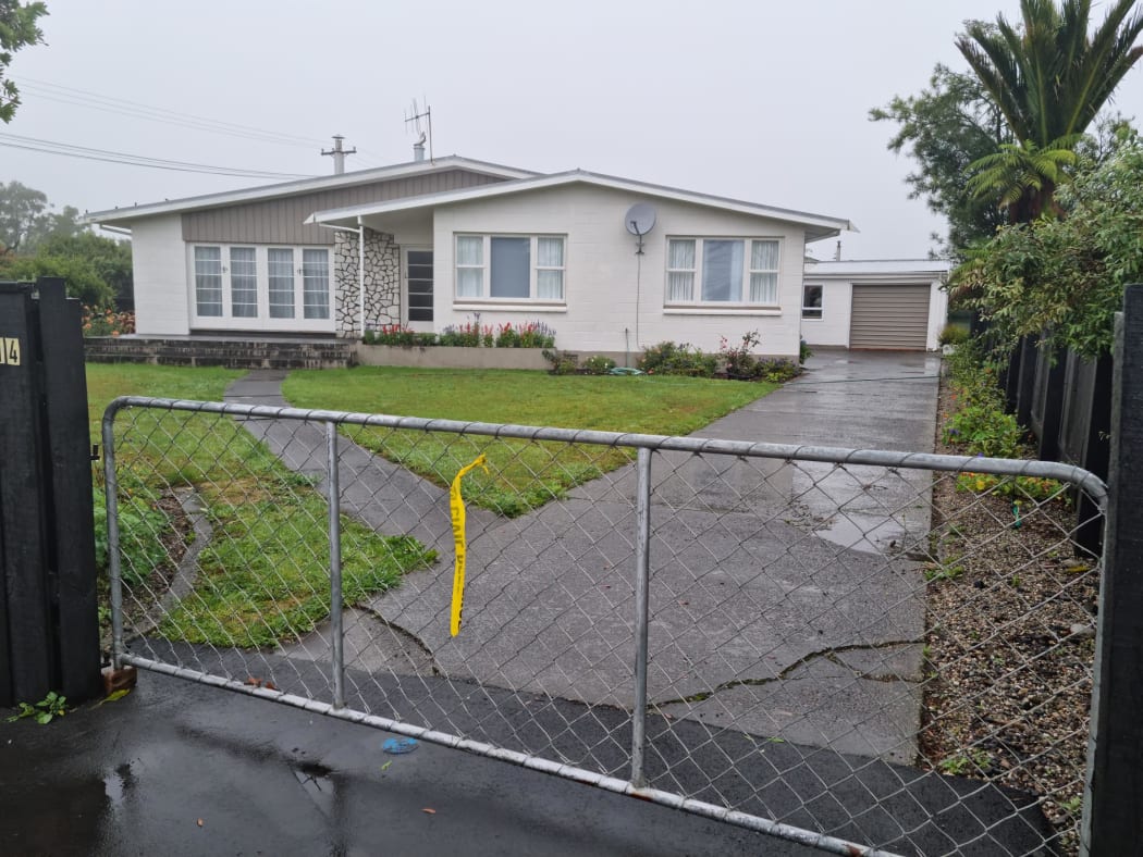 One of the Westport houses that was evacuated overnight on 4 February.