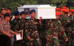 Indonesian National Armed Forces carrying  a coffin of a fallen fellow soldier. Three Indonesian soldiers were reportedly killed by the West Papuan Liberation Army in Nduga regency on March 7th, 2019