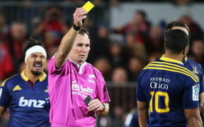 Glenn Jackson - the referee.