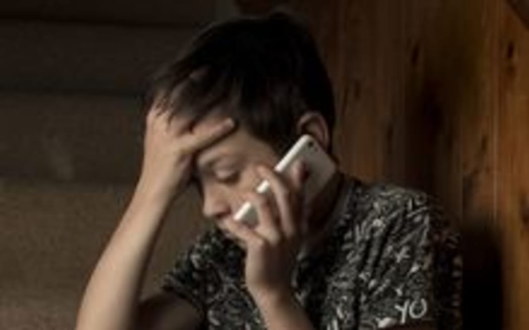 sad kid