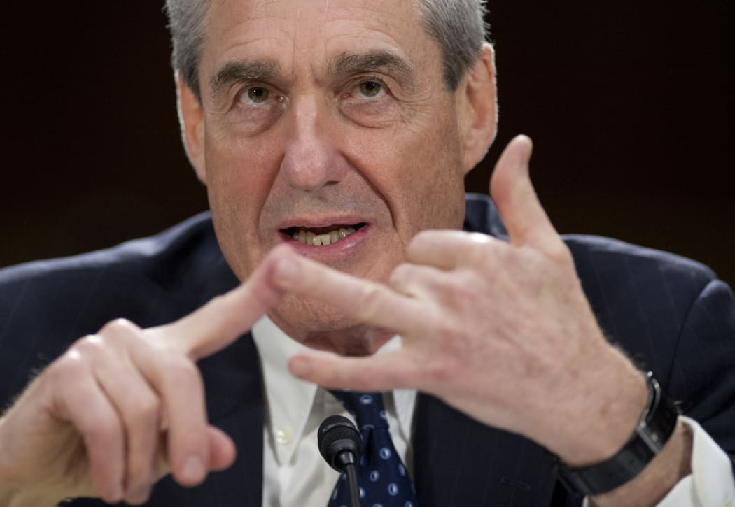 Robert Mueller appearing before a Senate committee in 2013.