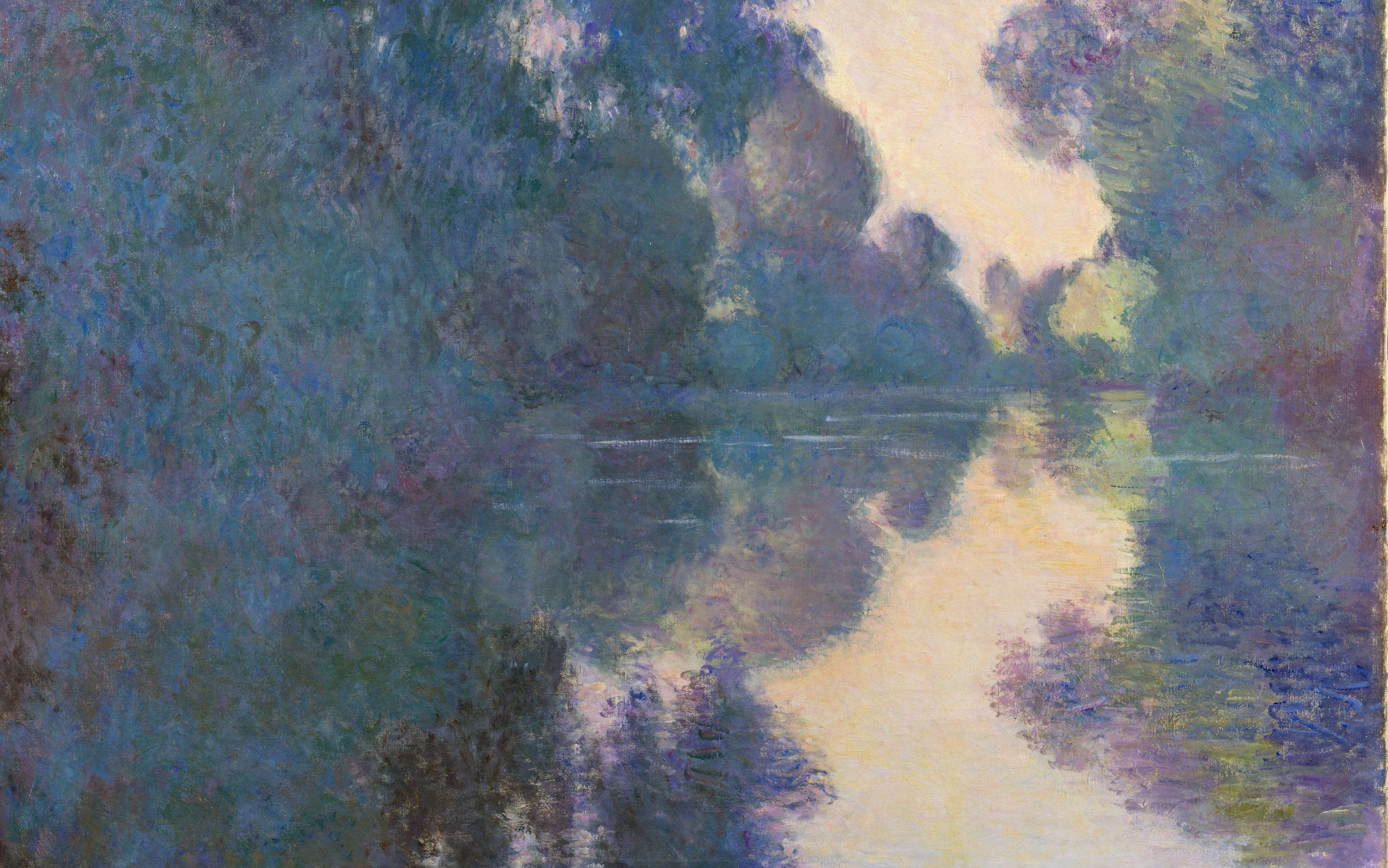 Monet: Morning on the Seine near Giverny 1897