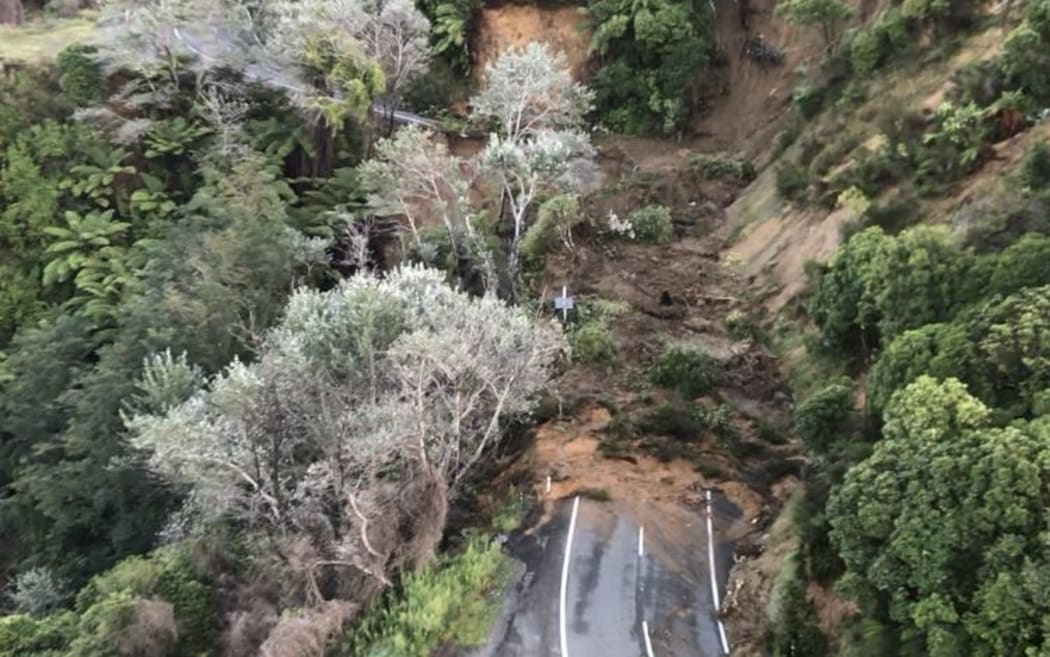 Takaka Hill slips