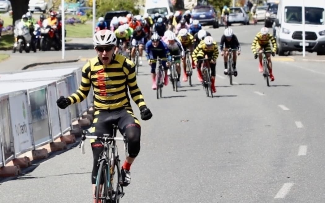 Morgan Smith wins stage two of the Tour of Southland.