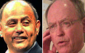 Willie Jackson and Don Brash