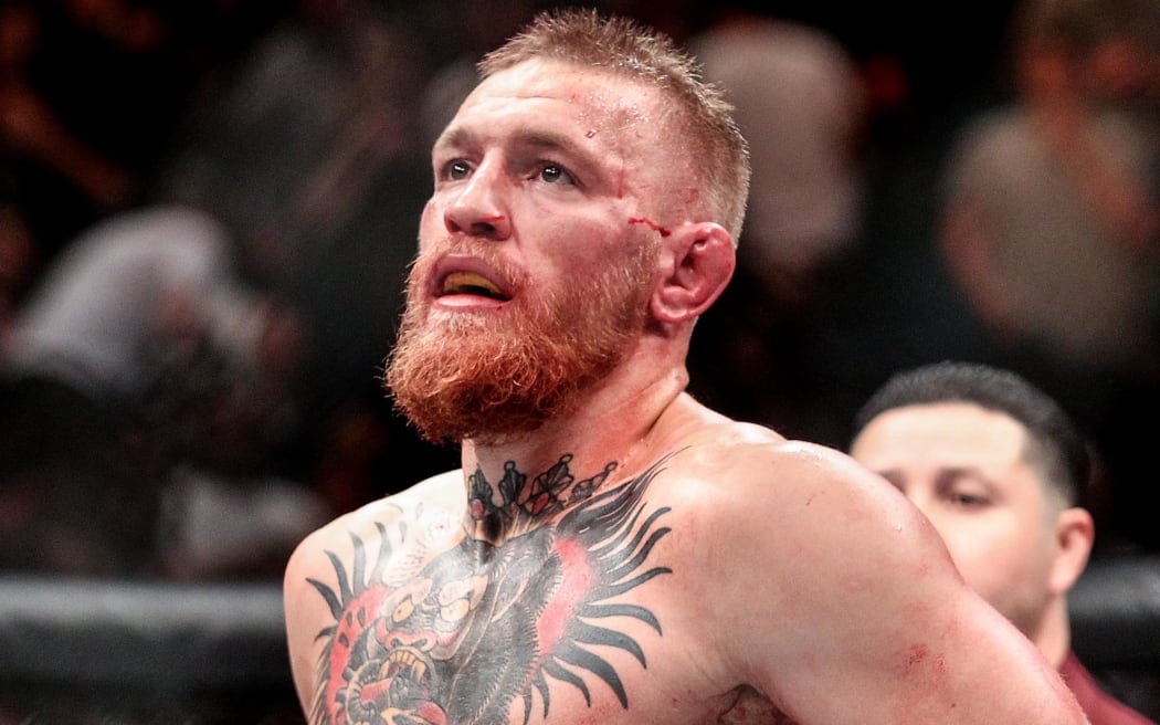 Irish fighter Conor McGregor following his UFC 196 loss to Nate Diaz.
