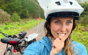 Australian Annie Ford embarked on a solo cycling tour around the country in mid-September.