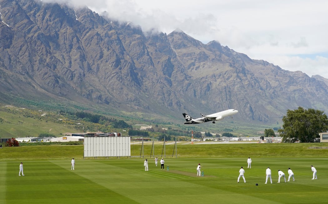 New Zealand Prime Ministers XI v England - Day 1 of the practice match at John Davies Oval, Queenstown.