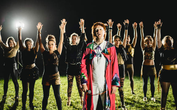 Still from Lake South's video for ‘Mount Victoria/Tangi-te-keo’