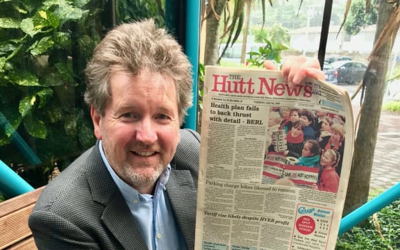 Hutt City councillor and former Hutt News editor Simon Edwards