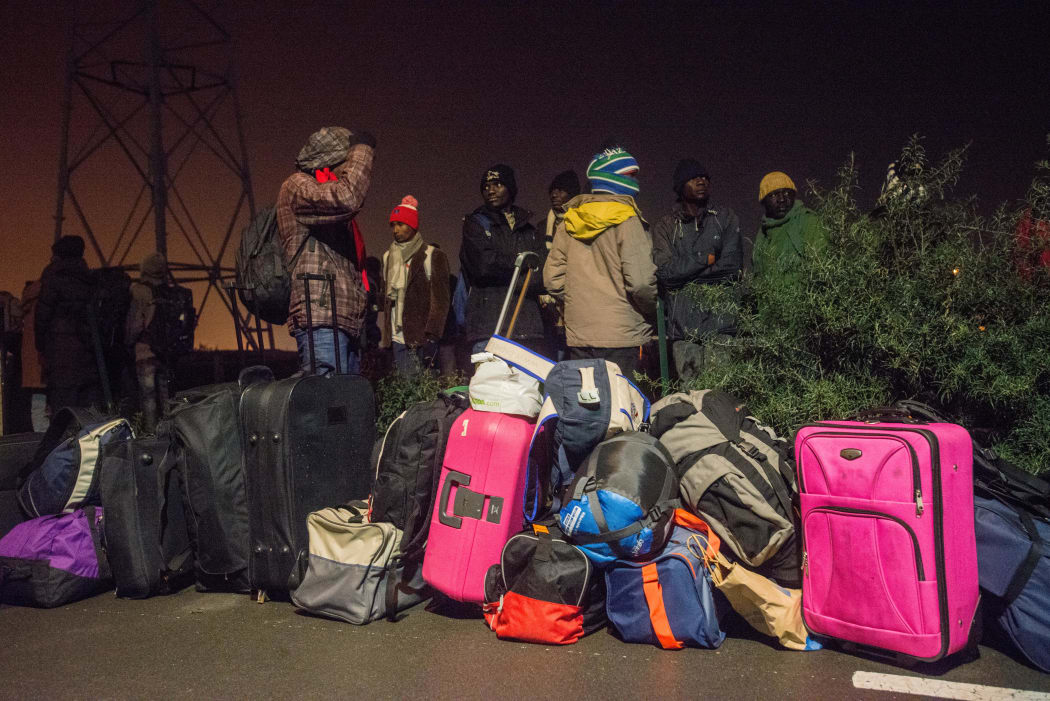Refugees and migrants in Calais