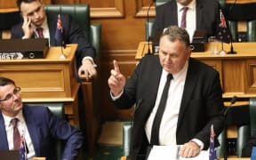 New Zealand First MP Shane Jones in the House