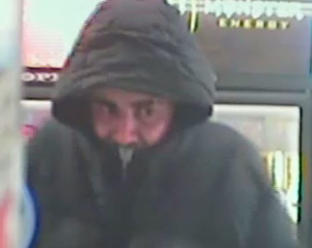 One of the men who allegedly robbed the Epuni Mini Market in Wellington.