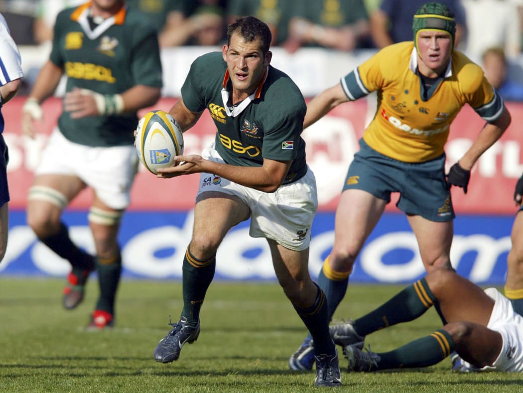 30/07/2005 Tri-Nations South Africa Vs Australia at Loftus Pretoria - South Africa Won 22-16 - Fourie du Preez