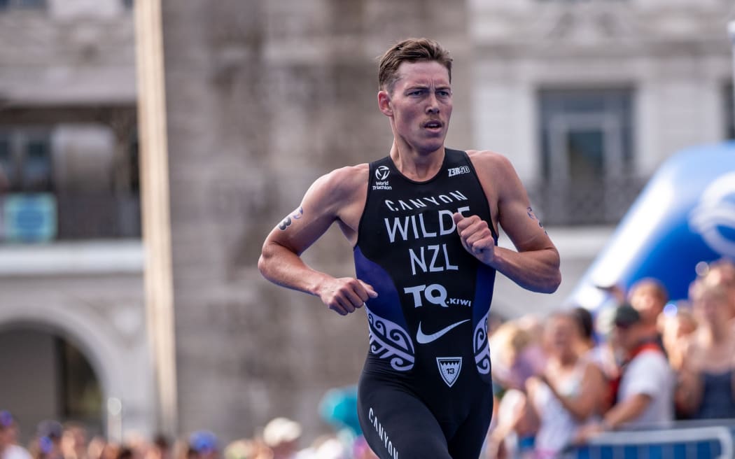 New Zealand triathlete Hayden Wilde.