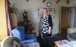 Catherine Williamson, director of the women's shelter, at the home in Christchurch.