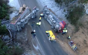 One of the crashes near Owen River, north of Murchison, on the West Coast.