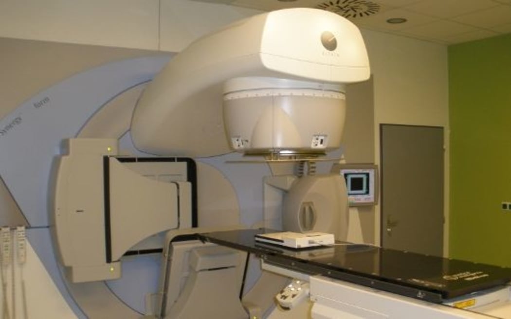 A LINAC machine, which delivers doses of radiation to people with cancer.