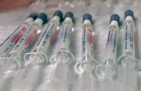 LANGLEY AIR FORCE BASE, Va. -- Intranasal Influenza syringes are spread out here Aug. 26. Everyone is required to have their flu mist and are urged to have them done as soon as possible. (U.S. Air Force photo/Airman 1st Class Jonathan Koob)