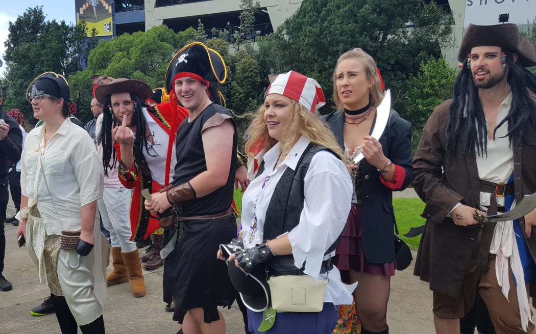 The pirates engaged in some politicking of their own.