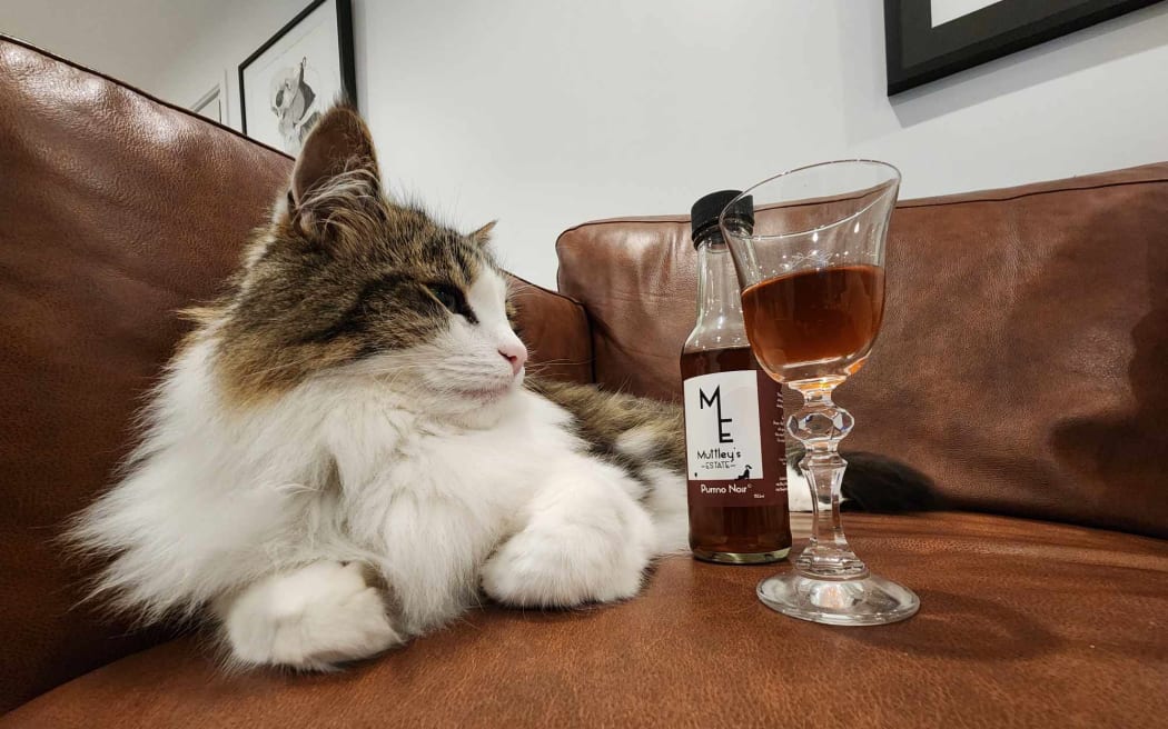 Muttley's Estate is a range of non-alcoholic catnip wines for pets.