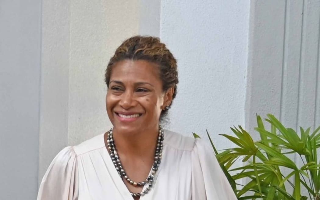 Lynda Tabuya at the opening of the 2024 Parliament session at the Parliament House in Suva on Monday. March 4, 2024