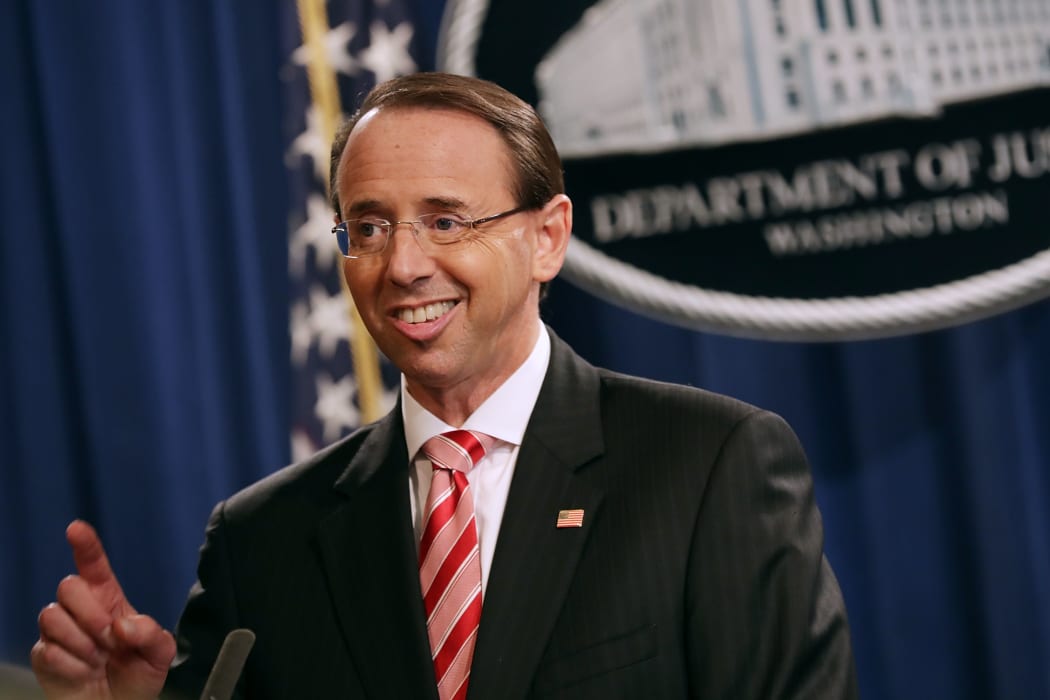 Deputy Attorney General Rod Rosenstein