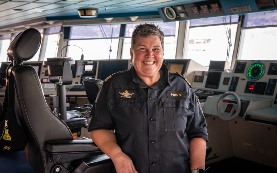 Commanding Officer Bron Heslop