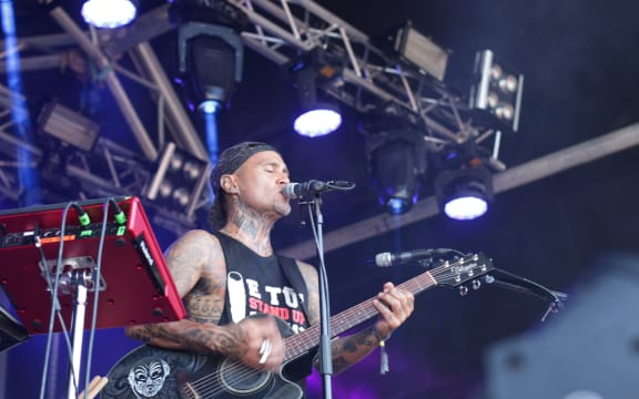 Tiki Taane at Homegrown