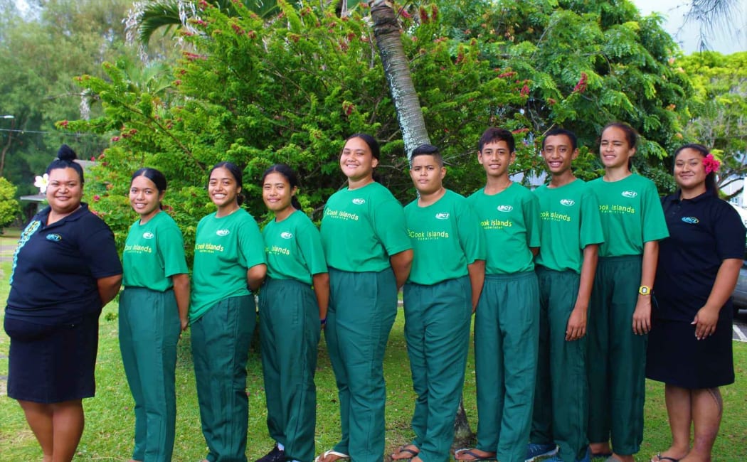 Eight junior badminton players from the Cook Islands have travelled to New Zealand.
