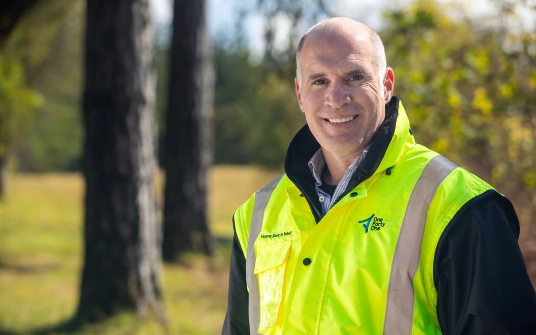 OneFortyOne NZ Forests general manager Shaun Truelock.