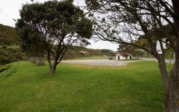 Proposed campsite at Wellington's Happy Valley Park.