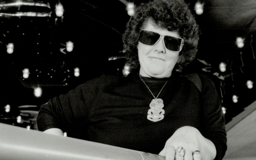 New Zealand writer Keri Hulme pictured in 1987.