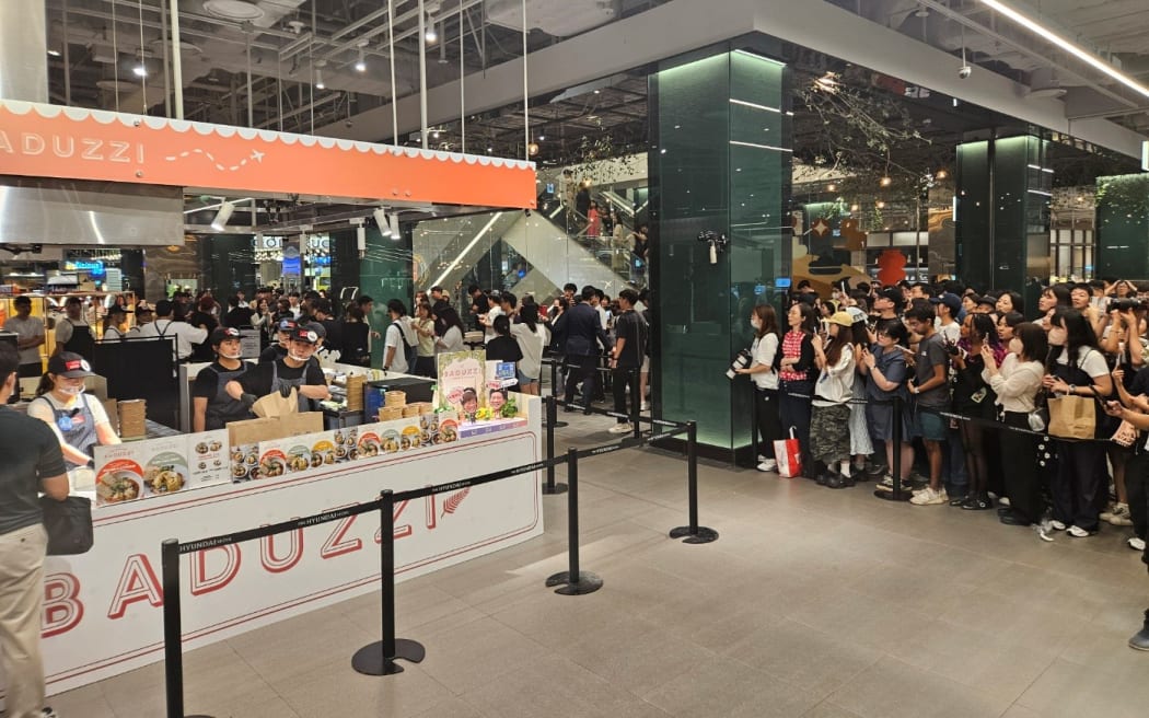 Baduzzi's venture with South Korean reality TV show 'Pop-Up Landing Operation' in Seoul.