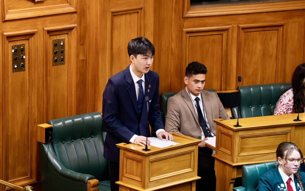 Lucas Zhang, the Youth MP selected by National list MP Nancy Lu, is a Year 13 student at Auckland’s ACG Parnell College.