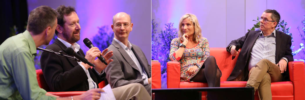 Ian Telfer, David Thomson, Andrew Jackson, Liselotte Lyngso, Assoc. Prof. James Maclaurin