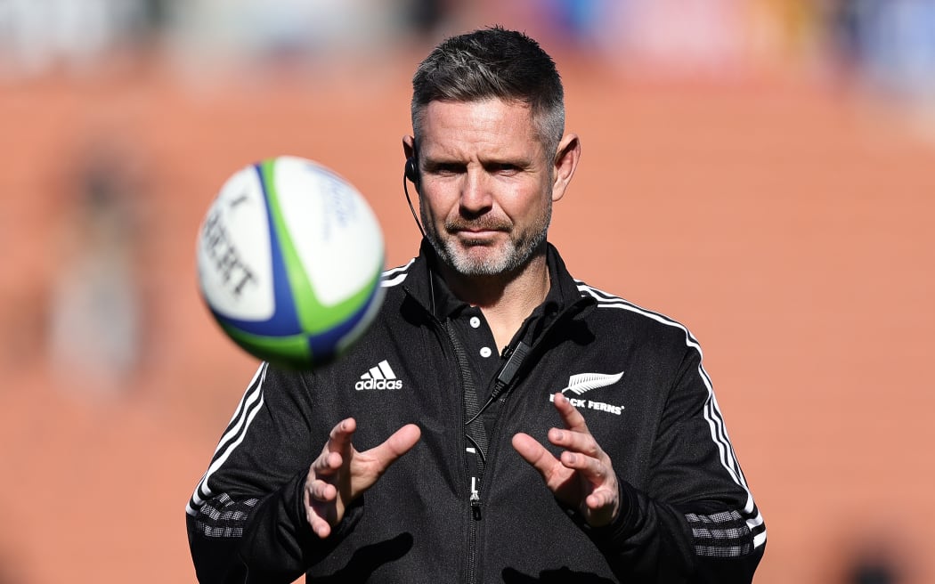 Black Ferns assistant coach Mike Delany.