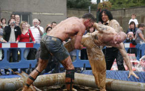 Joel Hicks 30 years old a Barrister aka Stone Cold Steve Bisto winner (blue shorts)
Danny Carr 2nd