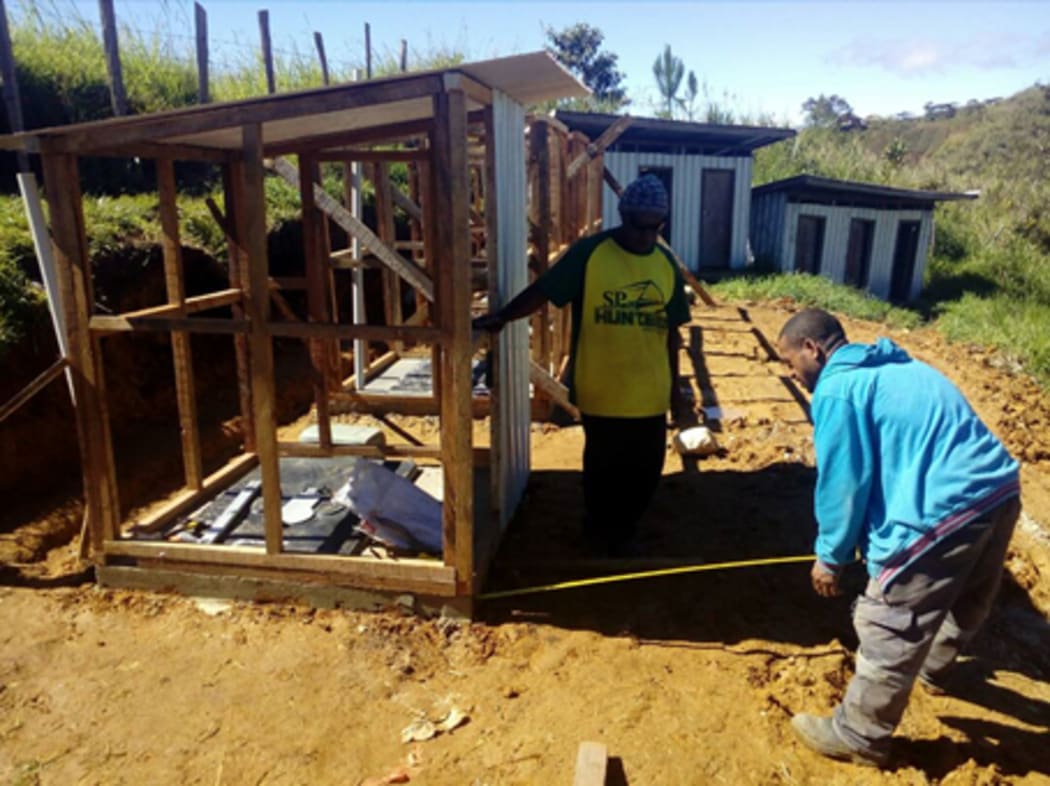 UN-assisted rebuilding efforts in Papua New Guinea's Highlands region following February's 7.5 earthquake.